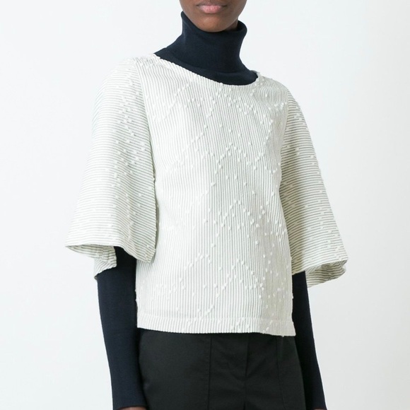 3.1 Phillip Lim Tops - 3.1 Philip Lim Ivory Boucle Top Blouse Size 4